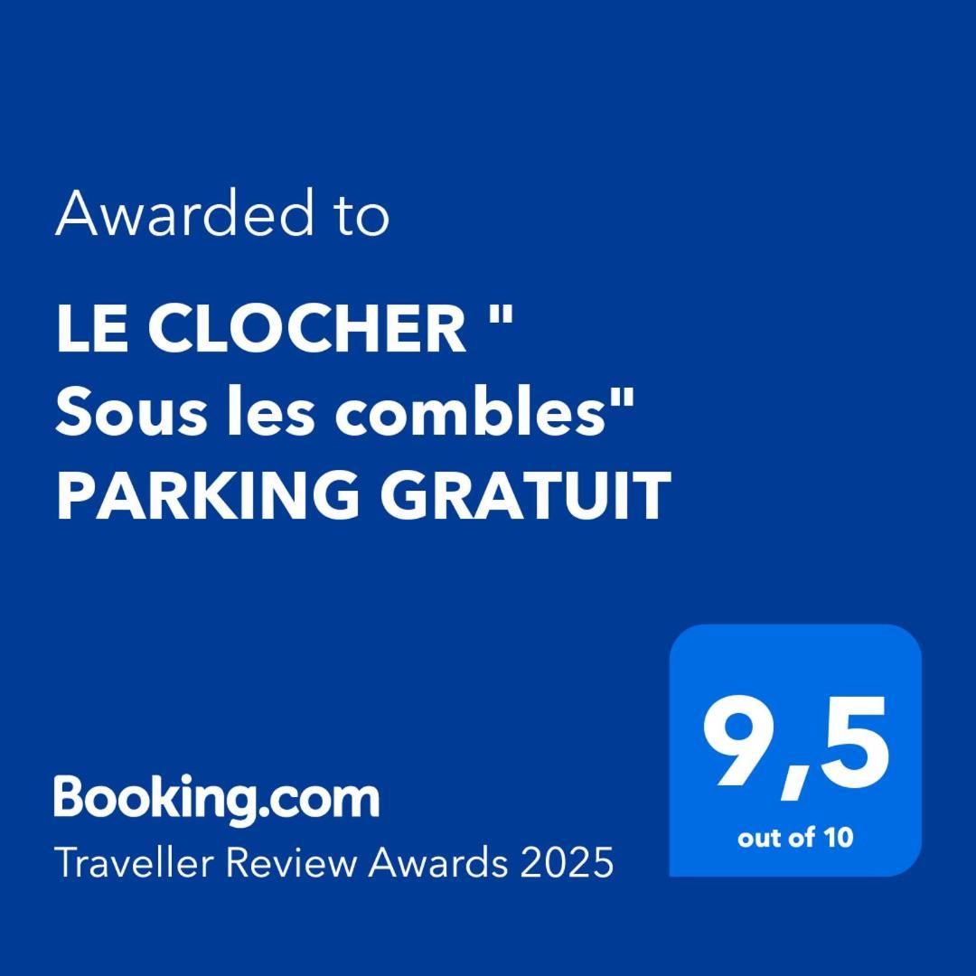 Le Clocher " Sous Les Combles" Parking Gratuit Beblenheim Exteriör bild